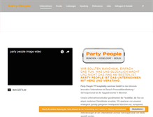 Tablet Screenshot of party-people.net